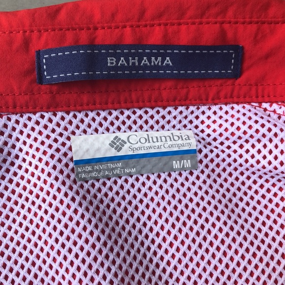 🆕Columbia PFG Bahama II Short Sleeve Outdoor Shirt UPF50 Men's ~ Size Medium - Picture 10 of 11